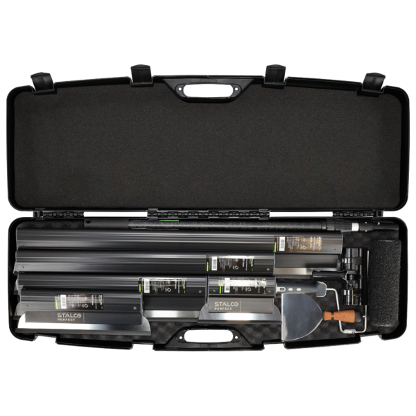 ZESTAW SZPACHLI ( noży) DO GŁADZI Z TWORZYWA + AKCECORIA W WALIZCE S-73558