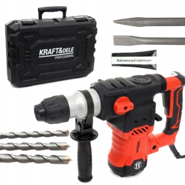 MŁOTOWIERTARKA MŁOT UDAROWY OBROTOWY 2700W 6J SDS+