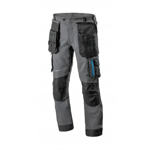 TAUBER spodnie ochronne 4-way stretch ciemnoszare