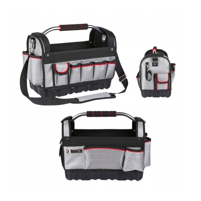 TORBA NARZĘDZIOWA MONTERSKA UCHWYT METAL 16" - obrazek 3