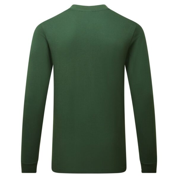 T-shirt antystatyczny ESD z długim rękawem Portwest AS22 Kolor Zielony Leśny
