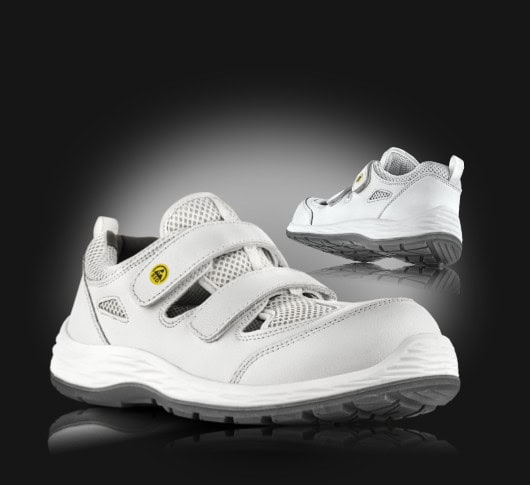 VM MONTREAL 2105-S1PL ESD białe sandały ochronne – buty robocze