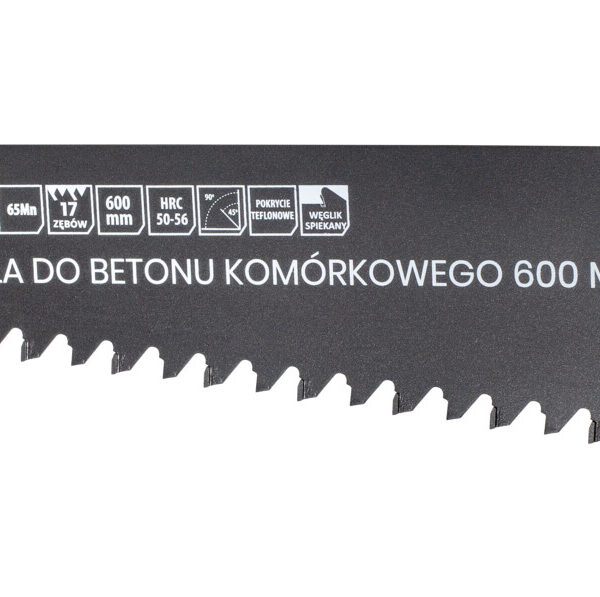 Piła do betonu komórkowego 600 mm
