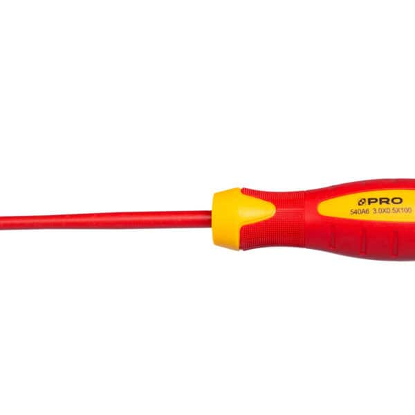 Wkrętak izolowany płaski 3 x 100 mm