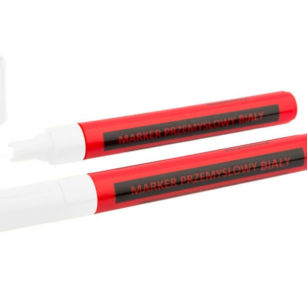 Marker przemysłowy biały okr. Końc. 2-4 mm