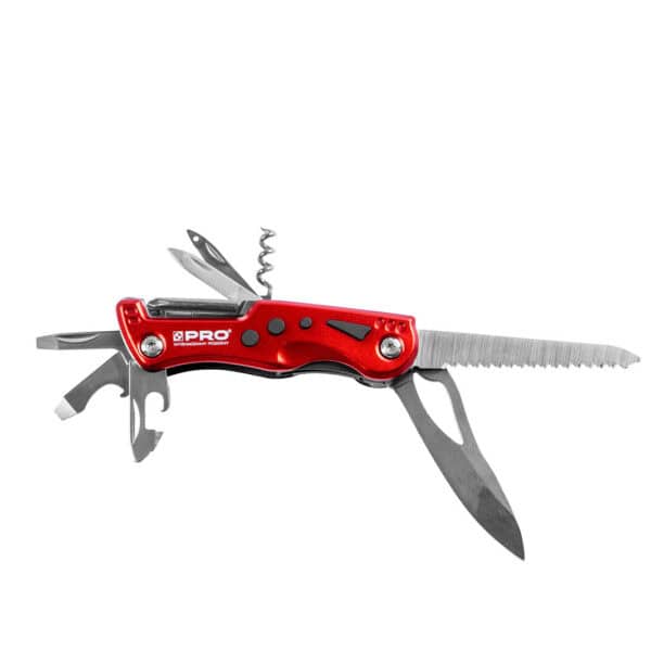 Wielofunkcyjny nóż z latarką LED