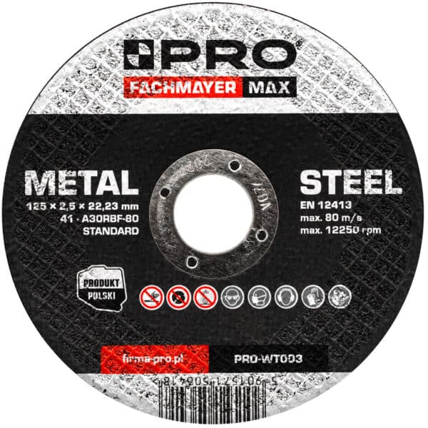 Tarcza do metalu 41-125 x 2.5 x 22.23