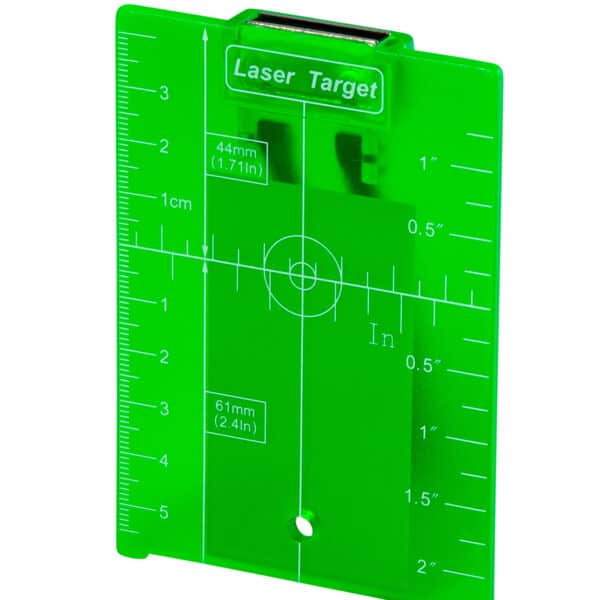 TARCZA CELOWNICZA LT-G105 Z PODPÓRKĄ I MAGNESEM DO LASERÓW ZIELONYCH