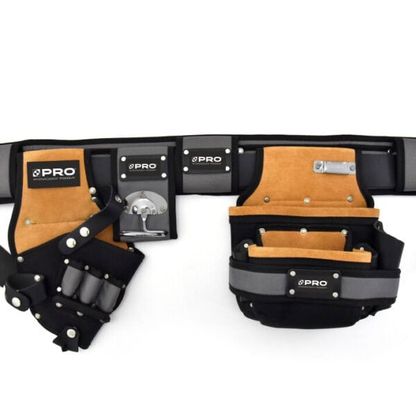 Pas narzędziowy skórzano - poliestrowy endurance