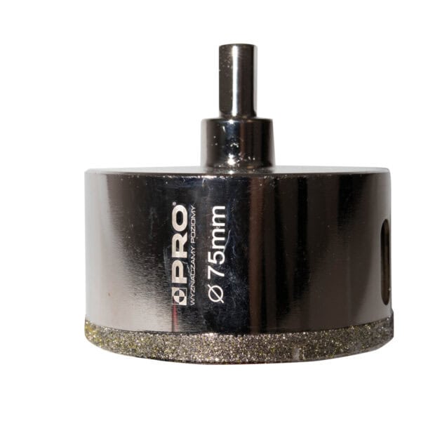 Otwornica diamentowa do cięcia na mokro 75 mm