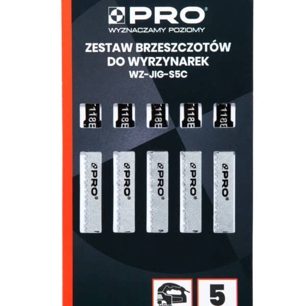 Zestaw brzeszczotów do wyrzynarek zestaw C - 5szt