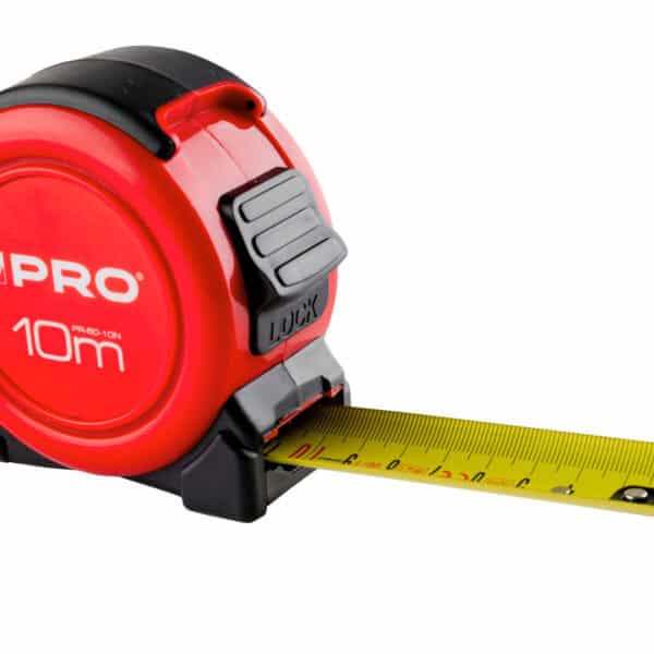 Miara zwijana PR-60-10N, 1 hamulec, nylon, dwustronna, 10m/32mm