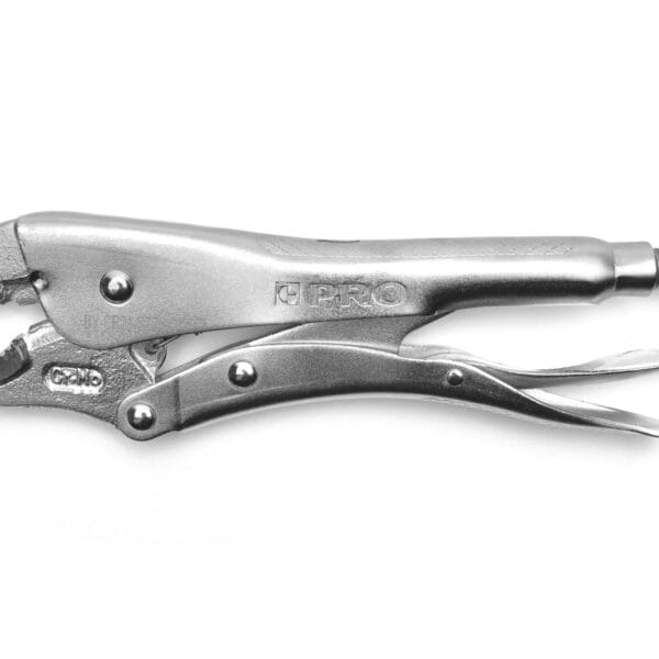 Szczypce zaciskowe zakrzywione 210 mm