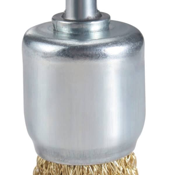 Szczotka czołowa drut falisty uchwyt 6 mm rozm. 17 mm