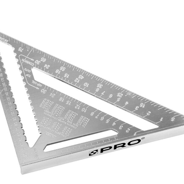 Kątownik aluminiowy stolarski z podstawą 300mm