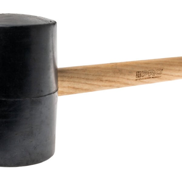 Młotek gumowy trzonek jesion