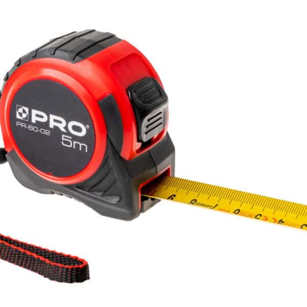 Miara zwijana PR-60-02, hamulec zaciskowy, 5m/25mm