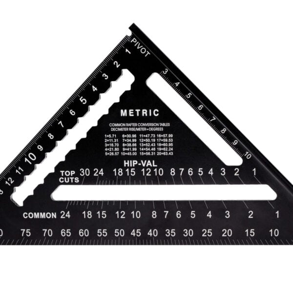Kątownik stolarski z podstawą, 175mm