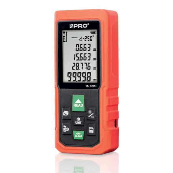 Dalmierz Laserowy DL-100XG z zieloną wiązką