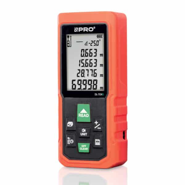 Dalmierz Laserowy DL-70XG z zieloną wiązką