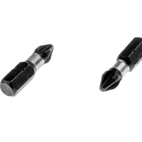 Bity PH 2 x 25 mm S2 black - 2 szt.