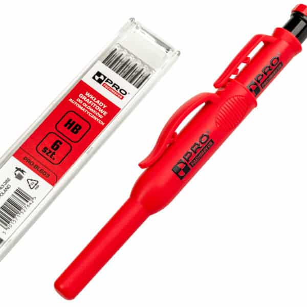 Ołówek automatyczny z kaburą + wkłady grafitowe PRO-BL602