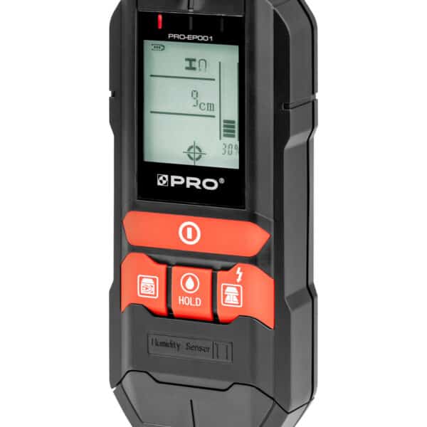 Detektor ścienny 4w1 z wilgotnościomierzem