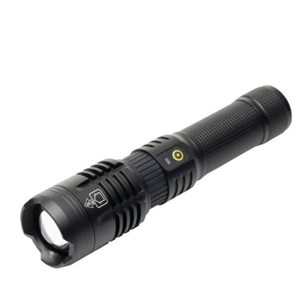 Latarka LED akumulator LI-ION aluminiowy korpus