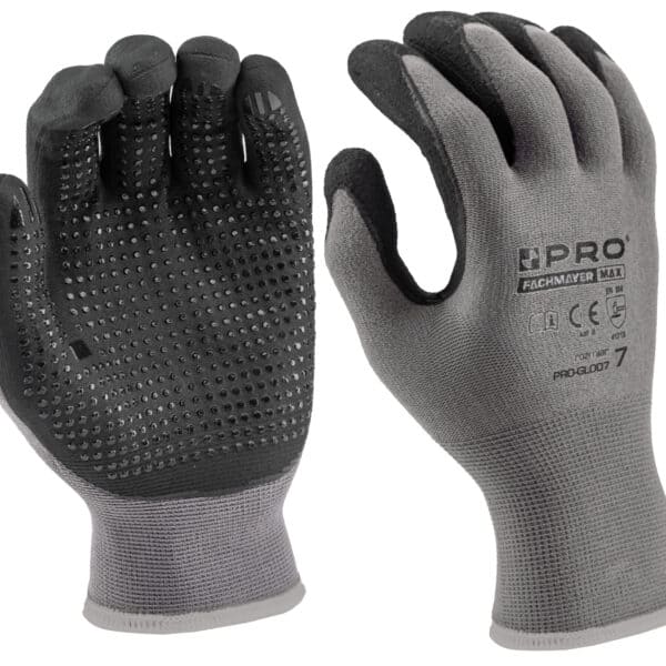 Rękawice ochronne montażowe antypoślizgowe GRIPMASTER PRO-GL0