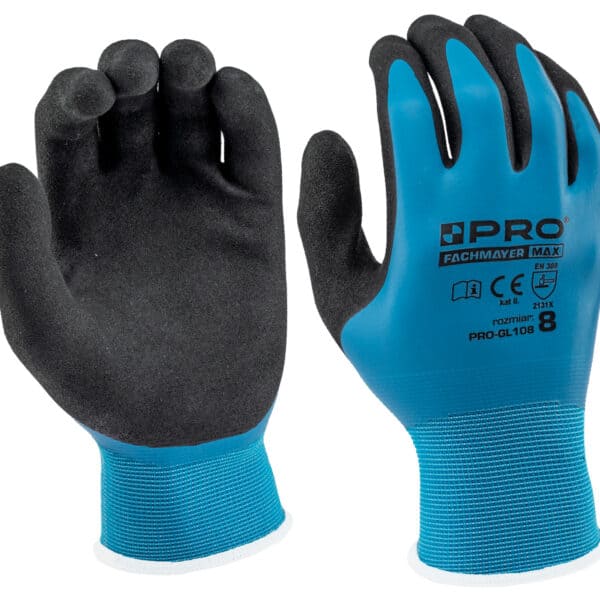 Rękawice ochronne odporne na wodę AQUAPROTECT PRO-GL10