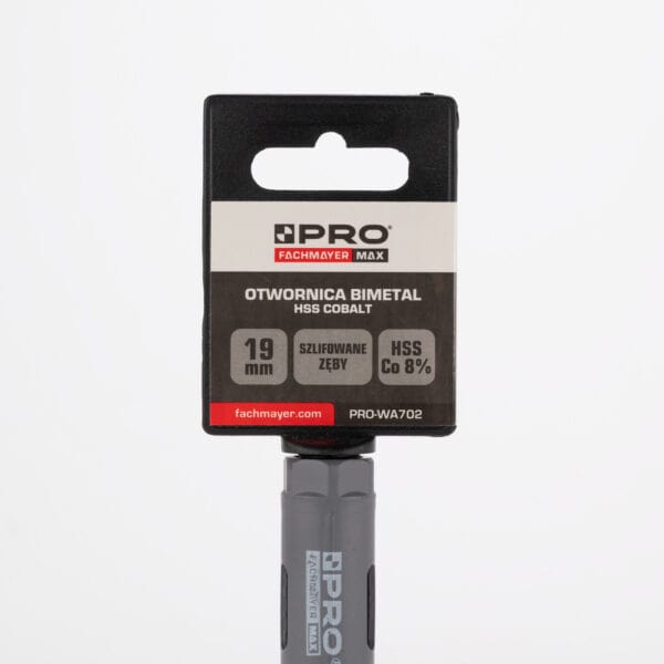 Otwornica bimetal HSS cobalt 19mm