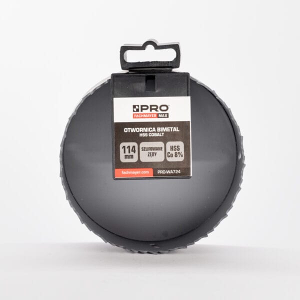 Otwornica bimetal HSS cobalt 114mm