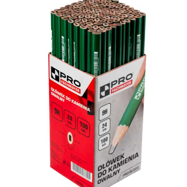 Ołowek do kamienia owalny 9H PRO-BL022