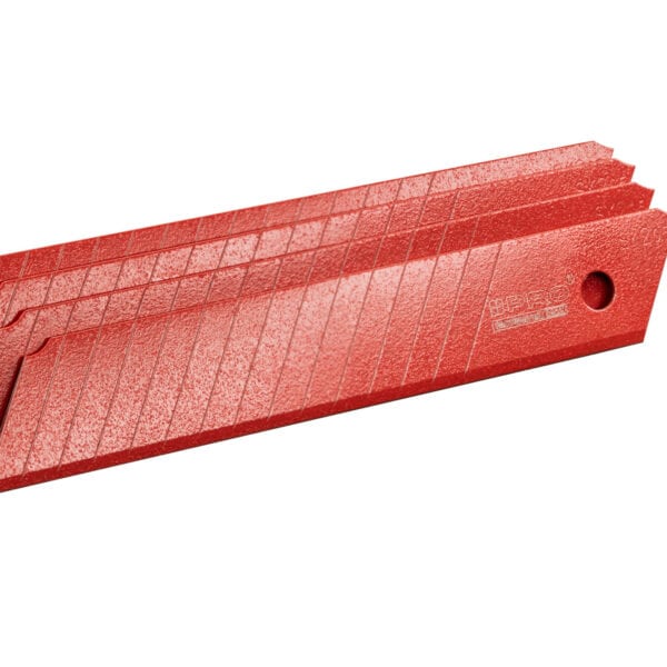 Ostrza wymienne sk2 czerwone antistick 18 mm 0.5mm 10 szt PRO-NU034