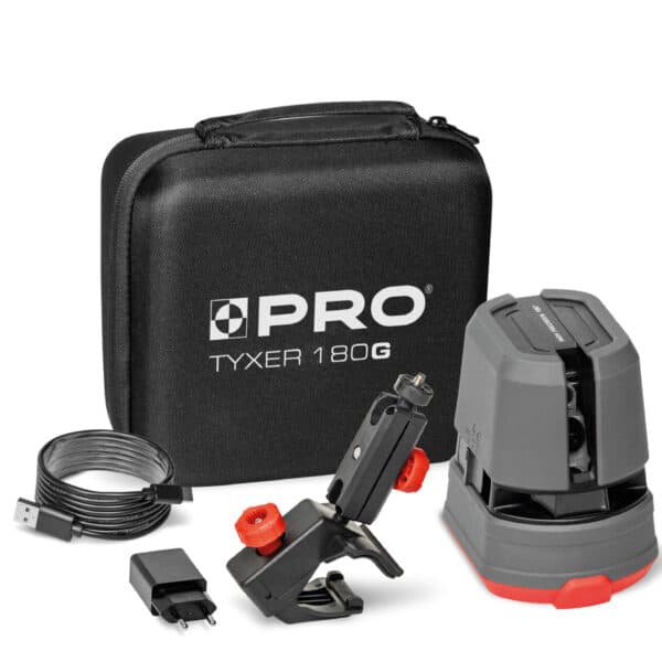 Laser krzyżowy TYXER 180G PRO-L1303