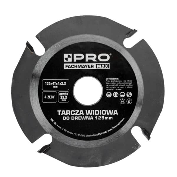 Tarcza uniwersalna speed disc z funkcją struga widiowa 4 zęby Pro