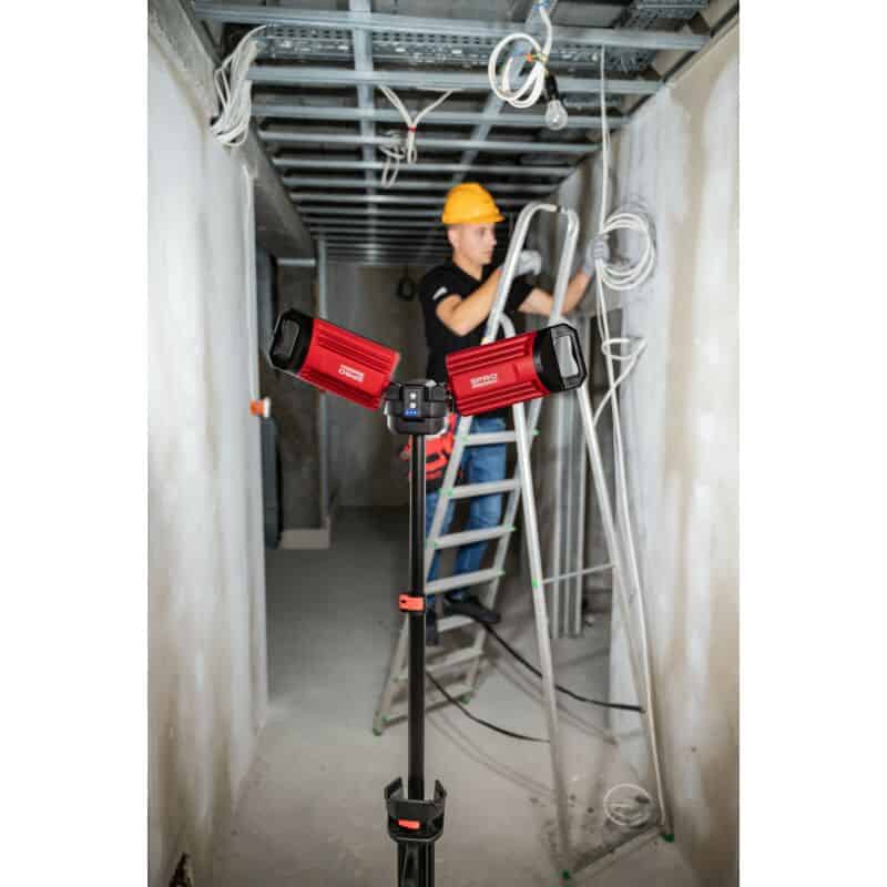 Reflektor Led stojący, składany akumulator li-ion PRO-LD631 - obrazek 7