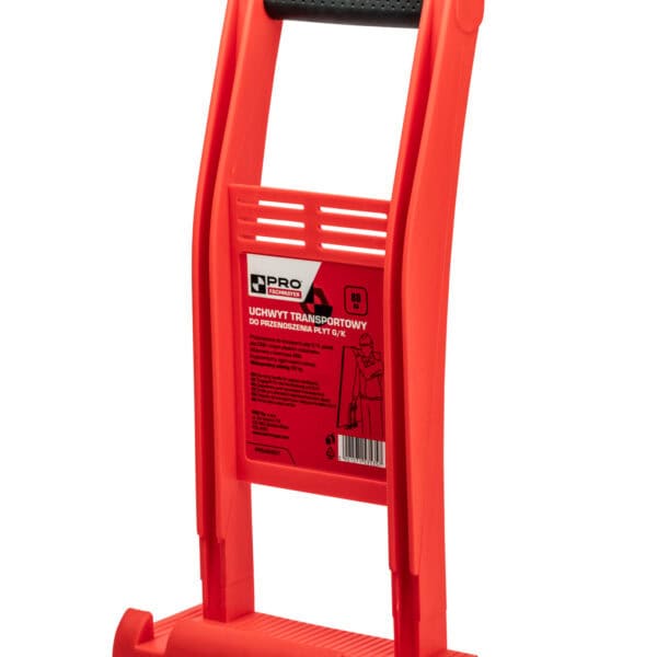 Uchwyt transportowy do przenoszenia płyt G/K PRO-GK001
