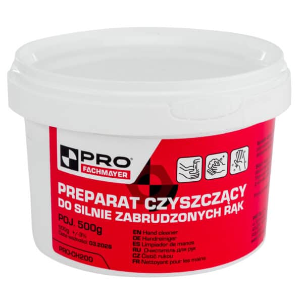 Preparat czyszczący do silnie zabrudzonych rąk 500g PRO-CH200