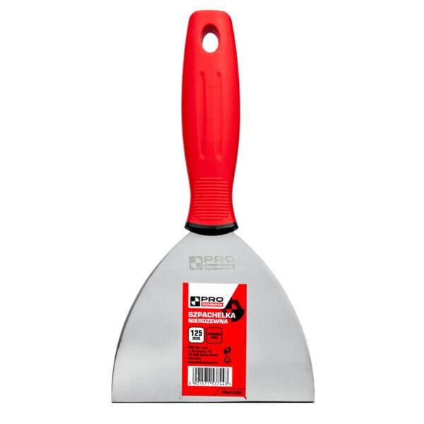 Szpachelka nierdzewna 125 mm Pro