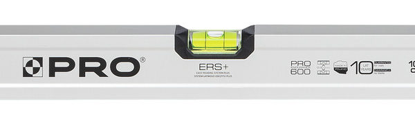 Poziomnica PRO600 anodowana srebrna 80 cm