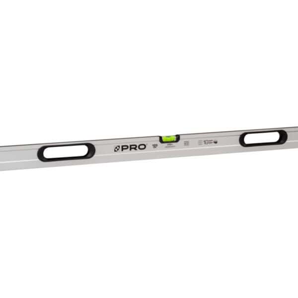 Poziomnica PRO800 anodowana srebrna z uchwytami  120 cm