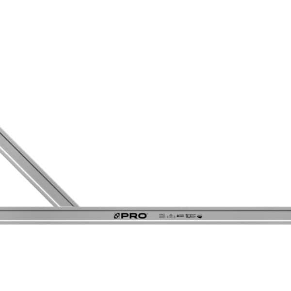 Kątownica anoda bez wskaźników ze wzmocnieniem i ściętym narożnikiem 50x100cm