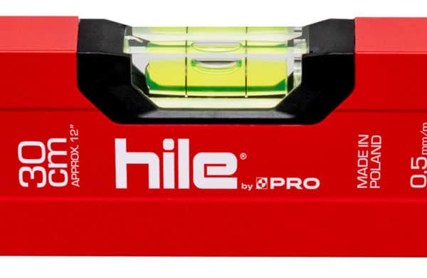 Poziomnica Hile s40 malowana czerwona 30 cm