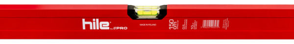 Poziomnica Hile s40 malowana czerwona 150 cm