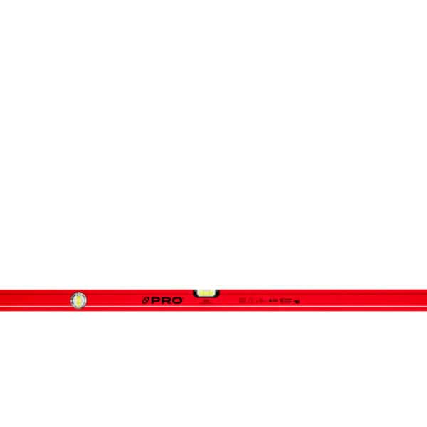 Kątownica czerwona wskaźnik pionu i poziomu 60x120 cm