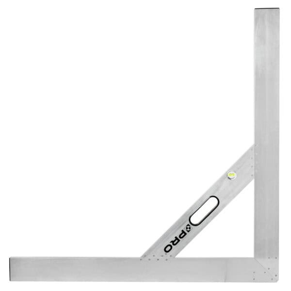 Kątownica budowlano-drogowa ze wskaźnikiem i uchwytem 100x100cm