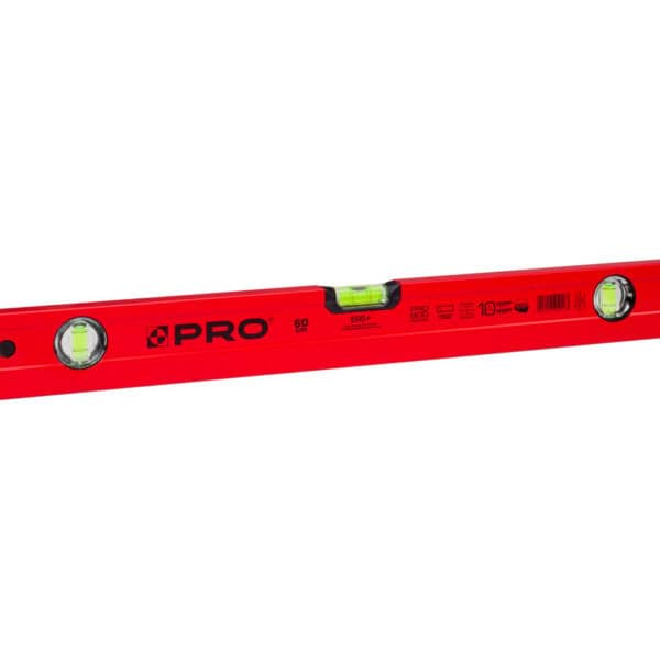 Poziomnica PRO800 malowana czerwona 60 cm