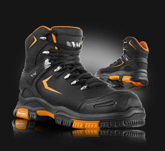 Trzewiki robocze VM Los Angeles 6440-S3 – skórzane buty ochronne BHP