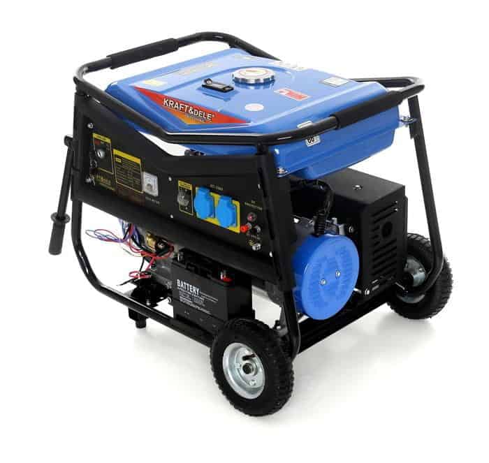 Agregat jednofazowy 5000W 12/230V KD145 Ręczny i elektryczny rozruch 3 Agregat jednofazowy 5000W 12/230V KD145 Ręczny i elektryczny rozruch - obrazek 3